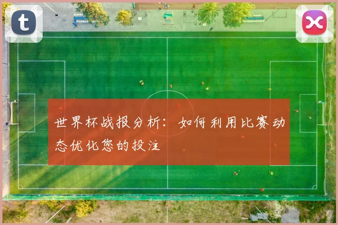 世界杯战报分析：如何利用比赛动态优化您的投注